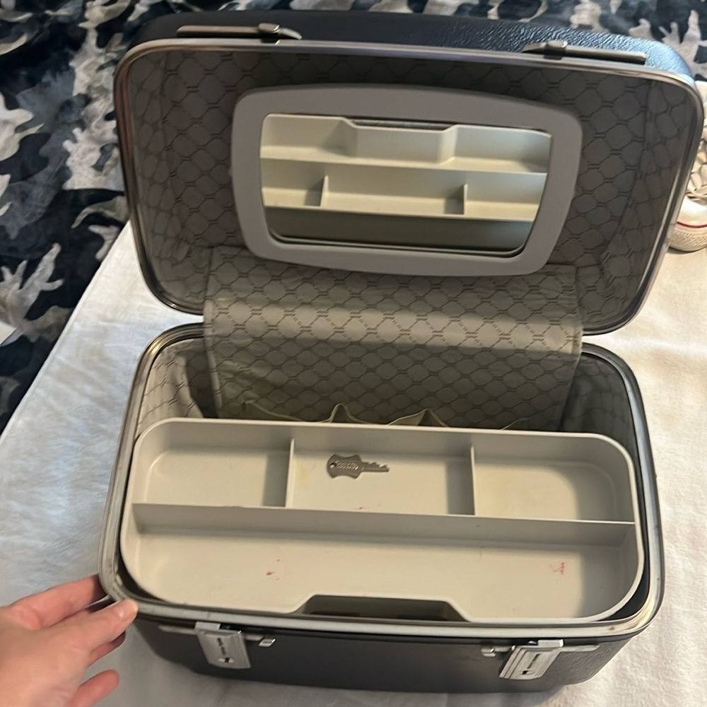 American Tourister vintage train case.